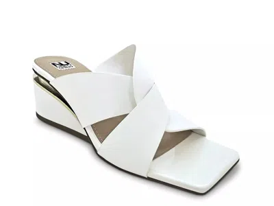 Ninety Union Magical Wedge Sandal In White