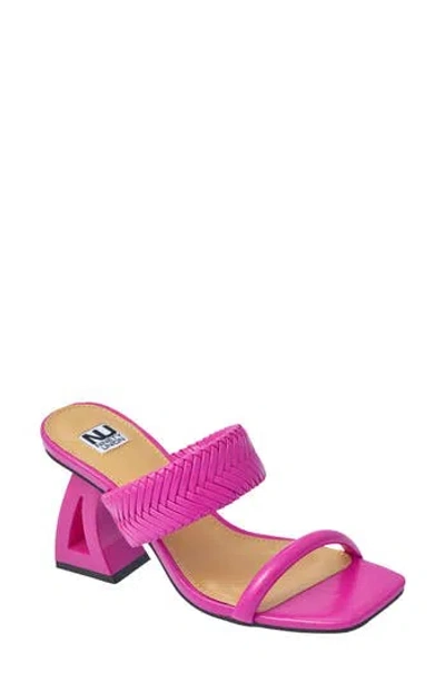 Ninety Union Malibu Slide Sandal In Fuchsia