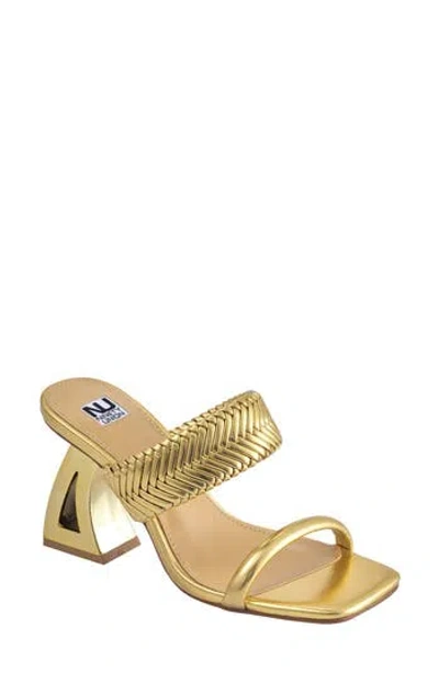 Ninety Union Malibu Slide Sandal In Gold