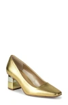 Ninety Union Melody Snip Toe Pump In Gold