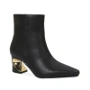 Ninety Union Metal Heel Bootie In Black