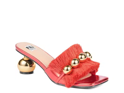 Ninety Union Miami Sandal In Red
