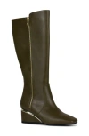 Ninety Union Morgan Tall Wedge Boot In Green