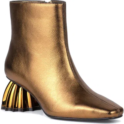 Ninety Union Napoli Fluted Block Heel Boot