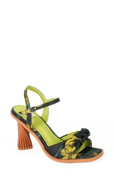 Ninety Union Nora Bow Ankle Strap Sandal In Multi