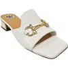 Ninety Union Open Toe, Metal Trim Heel Slide