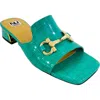 Ninety Union Open Toe, Metal Trim Heel Slide