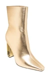 Ninety Union Palladium Square Toe Boot In Gold