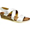 Ninety Union Panama Slingback Wedge Sandal In Multi