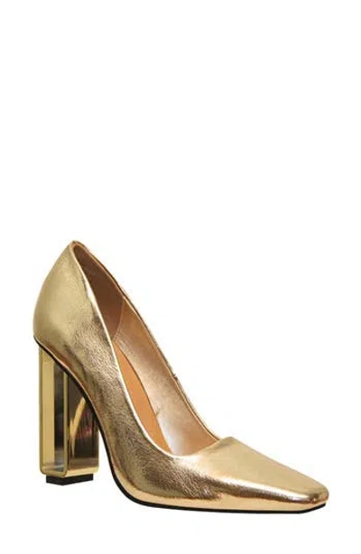 Ninety Union Pandora Patent Pump In Gold