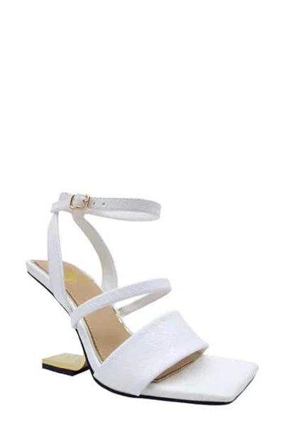Ninety Union Priva Ankle Strap Sandal In White