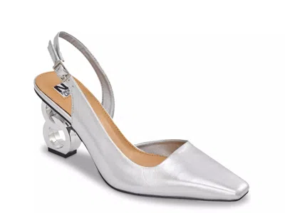 Ninety Union Rain Pump In Silver