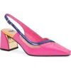 Ninety Union Regine Slingback Pump In Multi