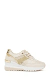 Ninety Union Relax Wedge Sneaker In Gold