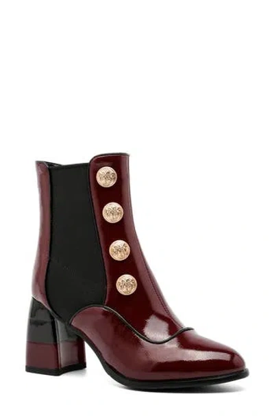 Ninety Union Rhea Faux Leather Bootie In Multi