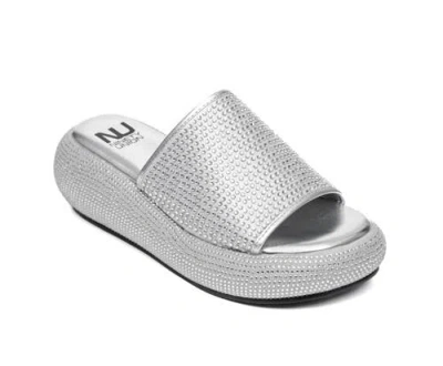 Ninety Union Rhinestone Platform Slide