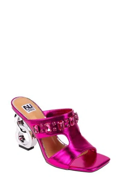 Ninety Union Rio Slide Sandal In Fuchsia