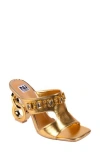 Ninety Union Rio Slide Sandal In Gold