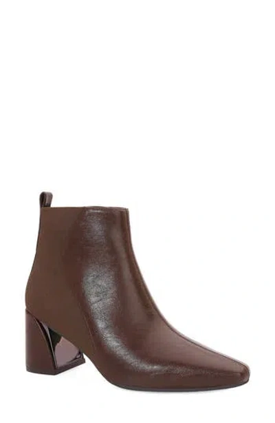 Ninety Union River Faux Leather Bootie In Brown