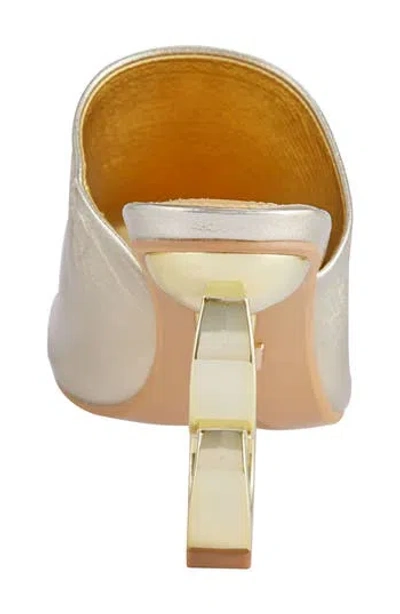 Ninety Union Rumba Slide Sandal In Gold