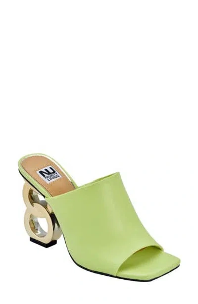 Ninety Union Rumba Slide Sandal In Lime