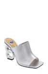 Ninety Union Rumba Slide Sandal In Silver