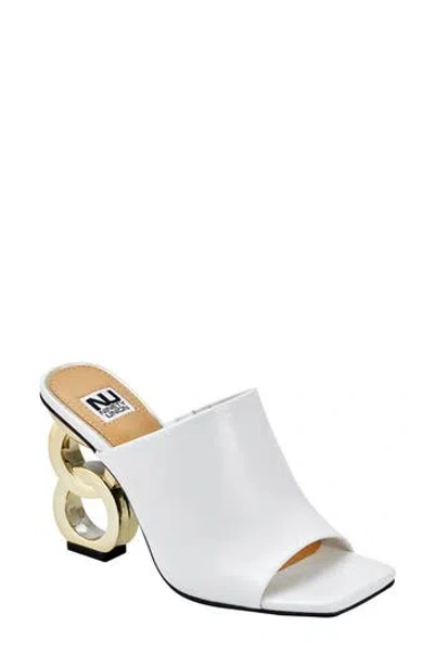Ninety Union Rumba Slide Sandal In White