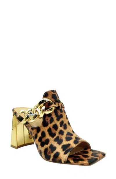 Ninety Union Ryder Open Toe Pump In Leopard