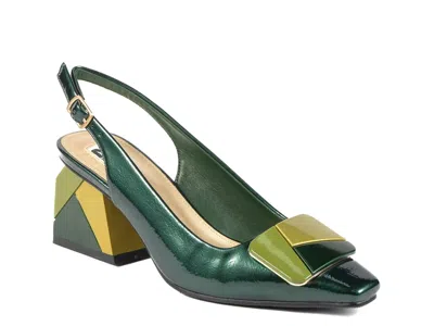 Ninety Union Sally Pump In Green