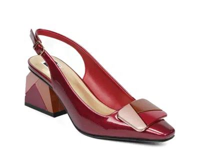 Ninety Union Sally Pump In Red
