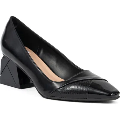 Ninety Union Sandy Caged Vamp Sandal In Black