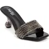 Ninety Union Sassy Crystal Slide Sandal In Black