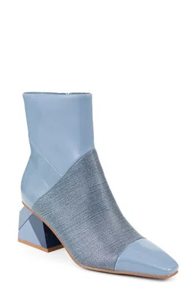 Ninety Union Sienna Colorblock Bootie In Blue