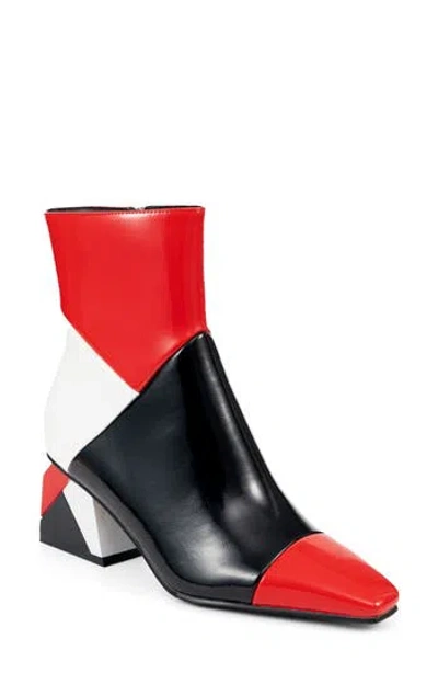 Ninety Union Sienna Colorblock Bootie In Multi