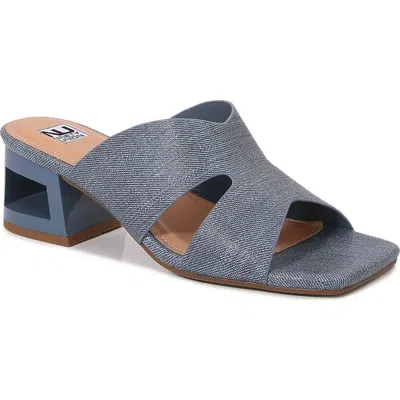 Ninety Union Skylar Block Heel Sandal In Gray