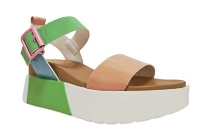Ninety Union Sport Wedge Sandal In Multi
