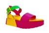 Ninety Union Sport Wedge Sandal In Multi