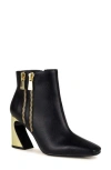 Ninety Union Square Toe Boot In Black