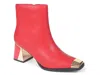 Ninety Union Terry Square Toe Boot In Red