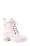 Ninety Union Thunder Lug Sole Boot In White