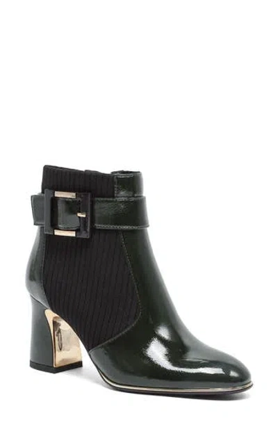 Ninety Union Tuscani Side Zip Bootie In Green
