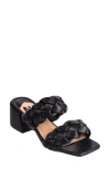 Ninety Union Twist Slide Sandal In Black