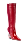 Ninety Union Villa Tall Boot In Burgundy