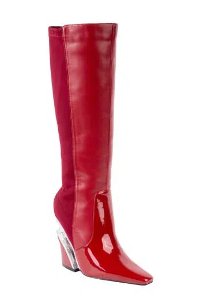 Ninety Union Villa Tall Boot In Burgundy