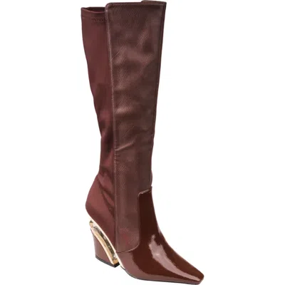 Ninety Union Villa Wedge Boot In Brown