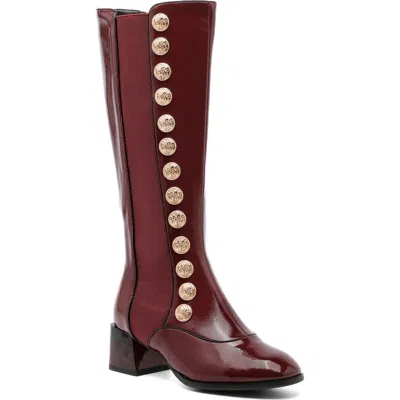 Ninety Union Wisdom Faux Leather Boot In Brown