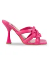 Ninety Union Women's Bailey Interlocked Strappy Sandals In Pink