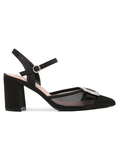 Ninety Union Women's Bianca 75mm Embellished Block-heel Sandals In Black