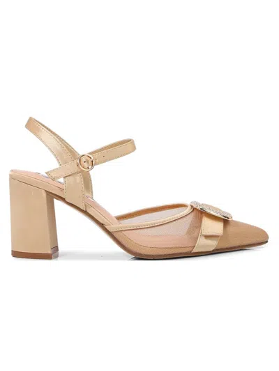 Ninety Union Women's Bianca 75mm Embellished Block-heel Sandals In Brown