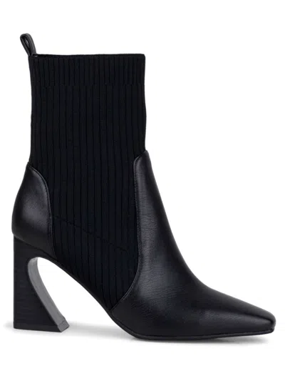 NINETY UNION WOMEN'S LEXI 75MM KNIT & NAPA BOOTIE